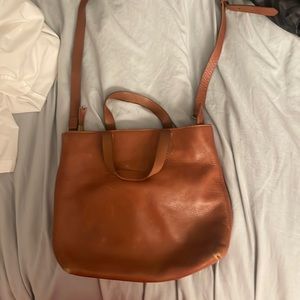 Madewell Real Leather Small Transport Crossbody